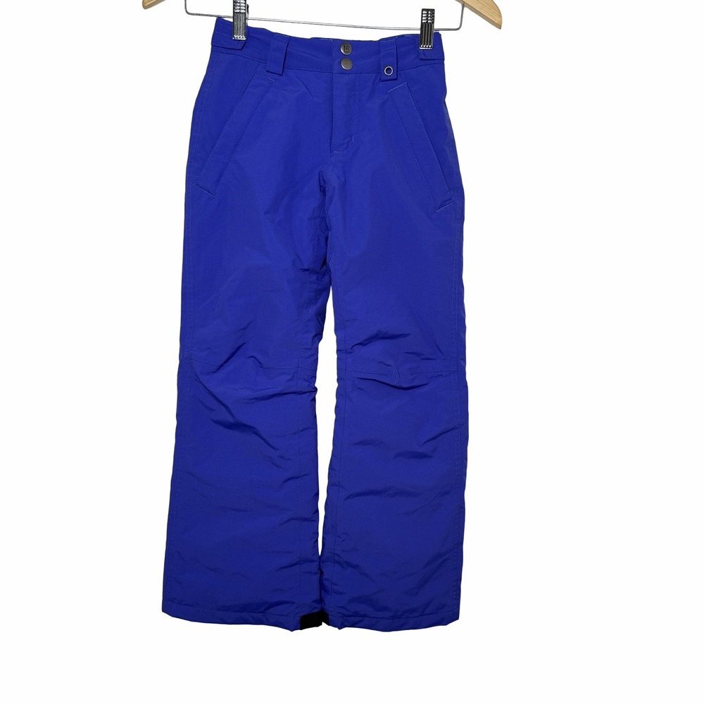 Burton Girls Sweetart Snow Pants Size S 7/8 Blue DryRide Insulated Ski Snowboard